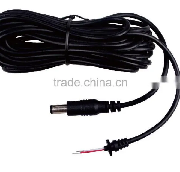 Custom 5.5 x 2.1mm/ 5.5 x 2.5mm 12v dc Power Cable