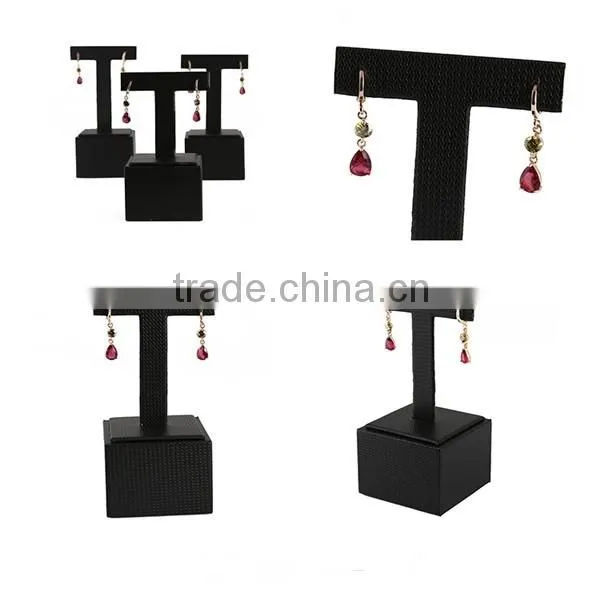 Wholesale Custom T-bar Leather Earring Display Stand photo-3