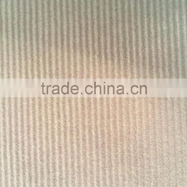 Stripe Flock Knitted Polyester Fabric for Textiles Goods photo-2