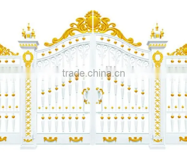 2016 Aluminum Decorative Wrought Gate/courtyard Gate photo-3