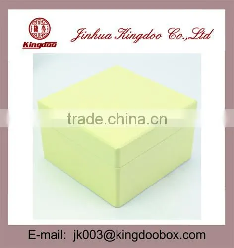 Jinhua Supplier Handmade Rectangular MDF Wood Single Watch Box With Inner photo-2