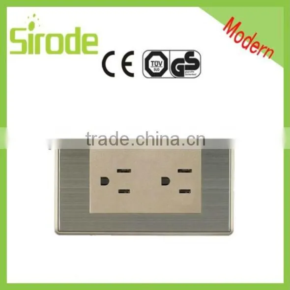High Quality PC/ABS Plastic Panel Switching Electrical Switched Sockets photo-5