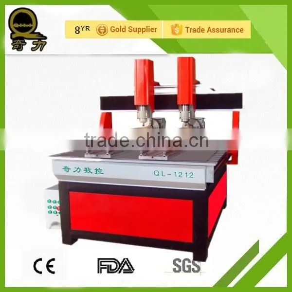 QL1212 Advertising Sign Making CNC Router for Advertisement Sale,multi-function Machine,application Wood Plastic Stone photo-2