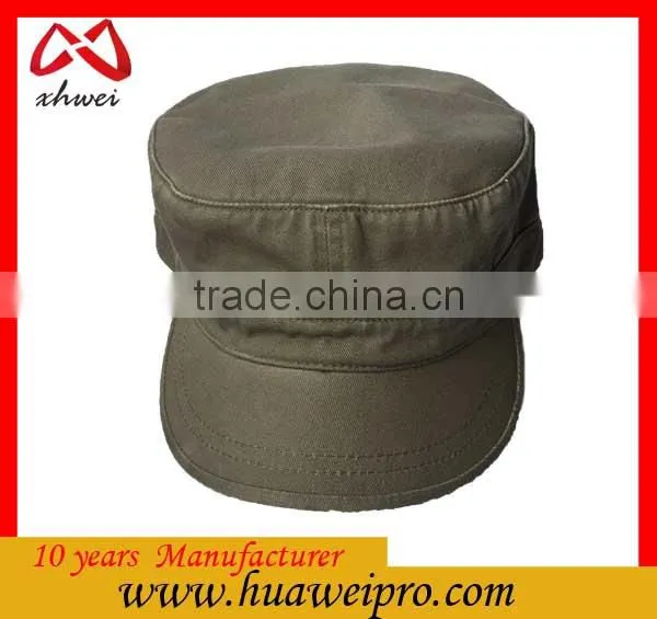China Oem Washed Cadet Cotton Twill Adjustable Military Radar Caps Various Colors photo-5
