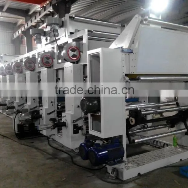 High-speed 8 Colors Aluminum Foil Rotogravure Printing Machine photo-3