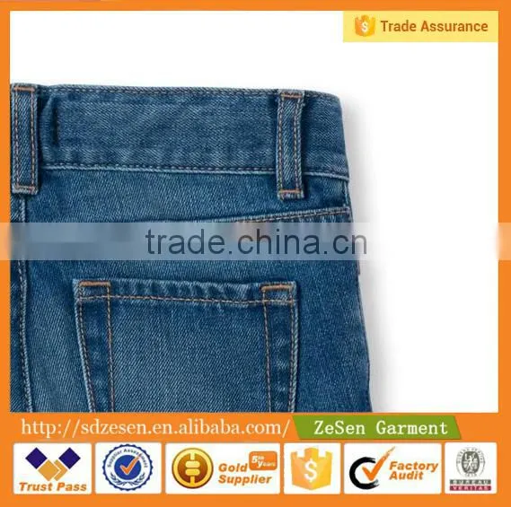 Children Hot Pants Lace Jeans Denim Shorts photo-5