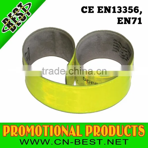EN13356 Reflective Slap Wrap Wrist Band