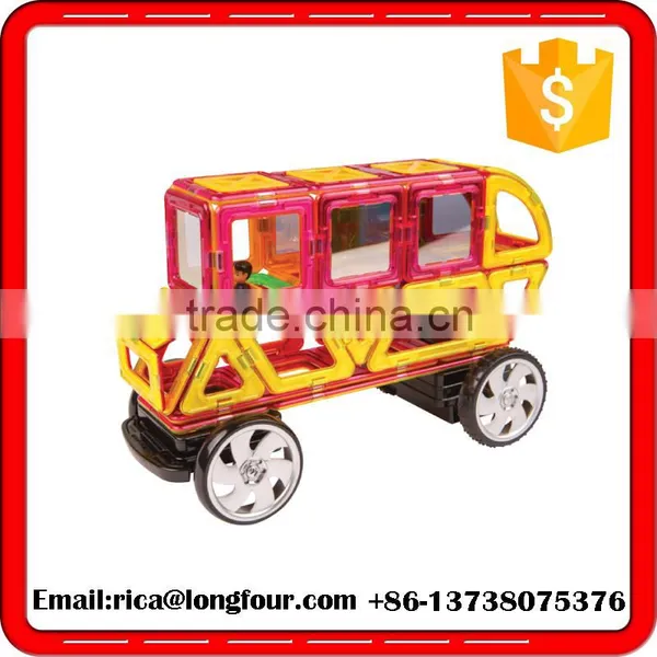 Magnetic Toy Car Building Block Set photo-3