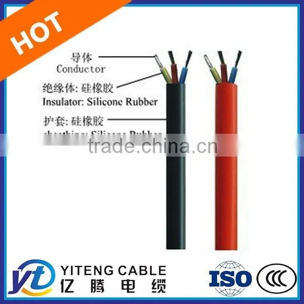 High Flexible Silicone Rubber Insulated High Temperature Power Cable photo-2