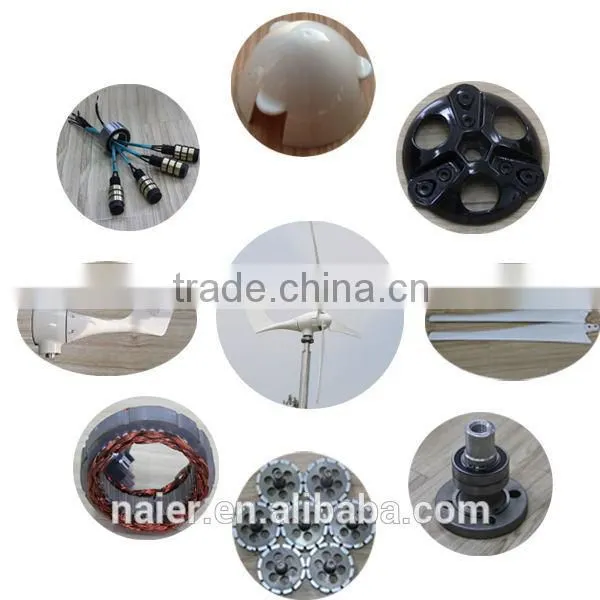 500w 12/24/48v AC Wind Generator /windmill Golden Supplier for Boat Made in China photo-4