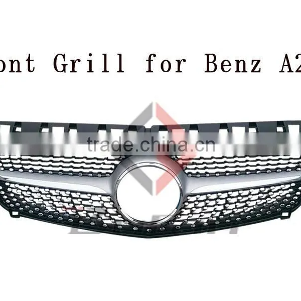 A-Class W176 Diamon Front Grill For W176 A260 A45