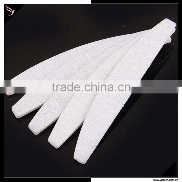 High Quality Half-moon Wholesale Nail File Korean Materail Bulk Nail File