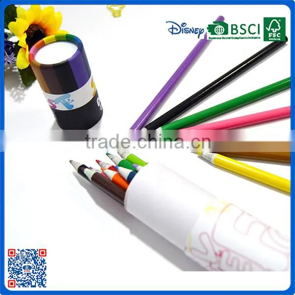 12 Pcs 7 Inch Recyclable Paper Material Colour Pencils With Oem Logo Supplier's Choice photo-3