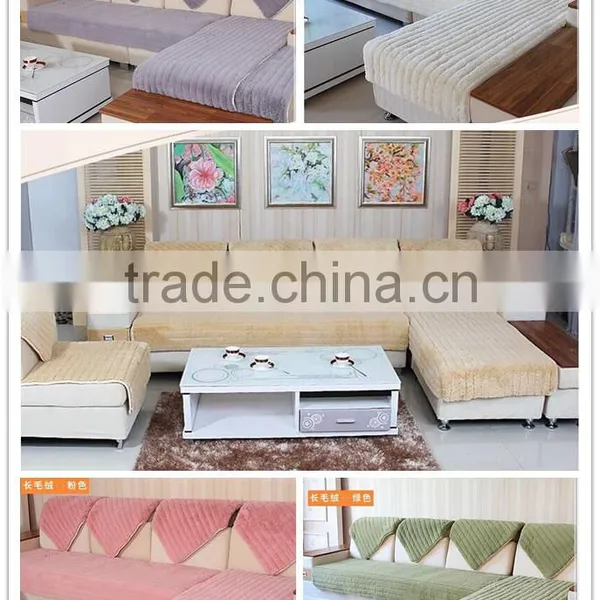 Long Microfleecefabric Sofa Cover photo-2