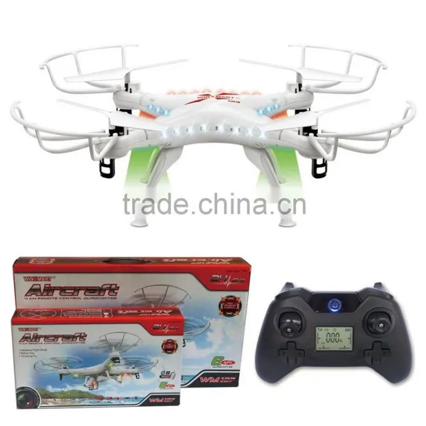 2.4G 4ch 6 Axis rc Airplane Drone Quadcopter With Led Light Factory Price photo-6