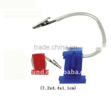 Plastic Magnetic Card holders ,Note Holders With Clip