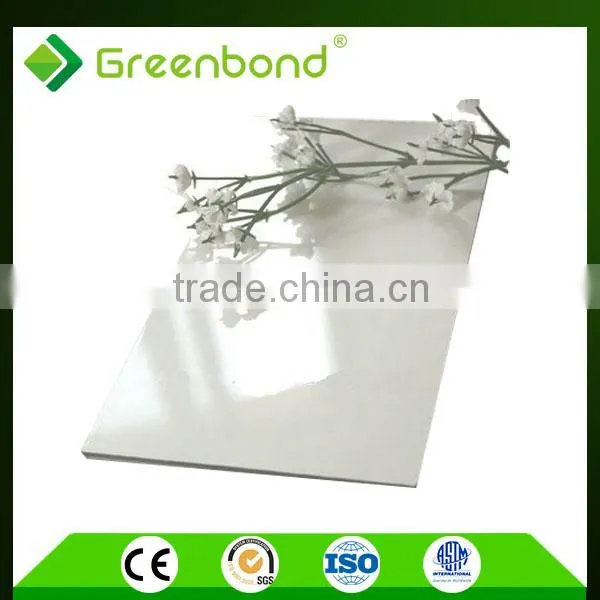 Greenbond Interior Silver Mirror Surface Aluminum Composite Panel photo-4