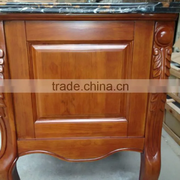 Marble Countertop Antique Bathroom Vanities 6625 photo-6