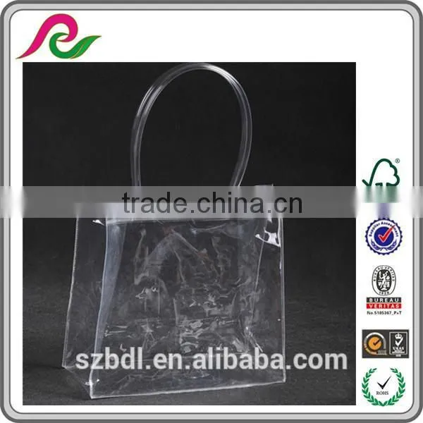 2016 Popular Stand up Transparent Pvc Waterproof Bag photo-3