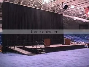 drape panels,uprights,support rods,base,pipe and drape for trade show booth