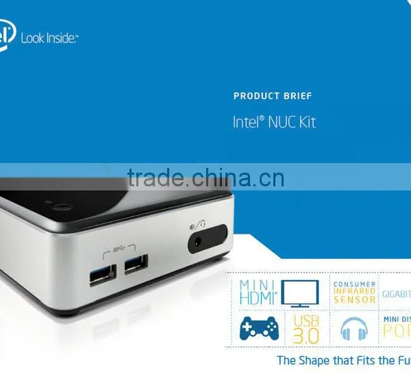 Intel () a new generation BOXD34010WYK NUC computing platform Built-in Intel core i3-4010 - u processor