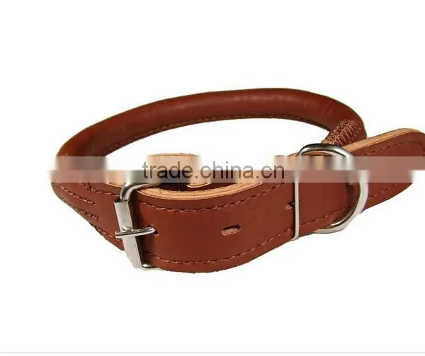 120cm Long High Quality PU Large Dog Leashes Pet Traction Rope Collar Set For Big Dogs photo-3