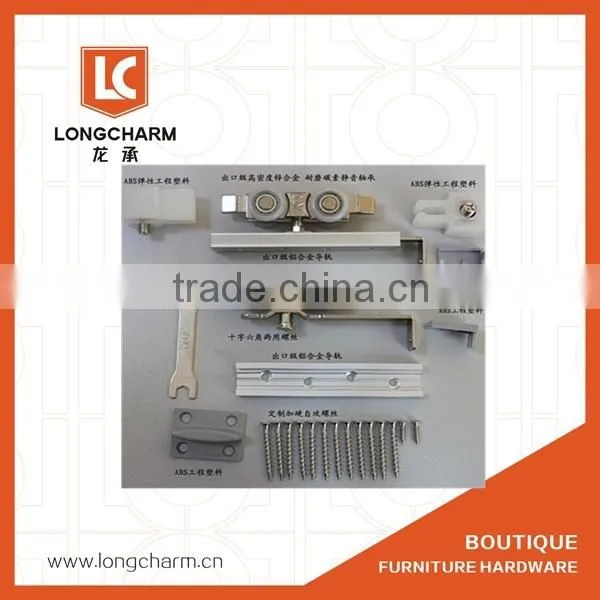 Sliding Rollers Hanging Caster Wheel System for Sliding Door Wheels for Sliding Doors Wardrobe photo-5