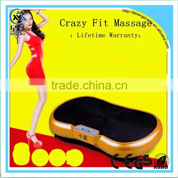 Crazy Fit Massage Type Power Fitness Vibration Plate photo-3