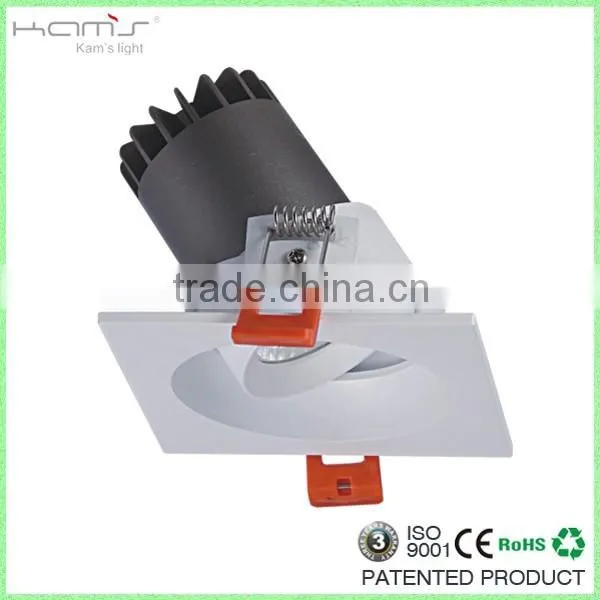 Most Popular COB High Quality Dimmable 10watt Square Led Downlight photo-3