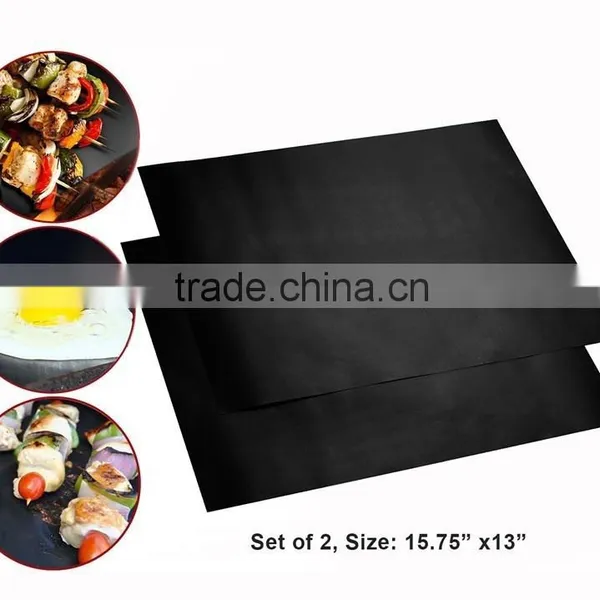 BBQ Non-Stick Grill Mat Non-stick BBQ Grill Mat, Easy Clean, Reusable, Dishwasher Safe, Versatile, Use Indoor or Outdoor photo-4