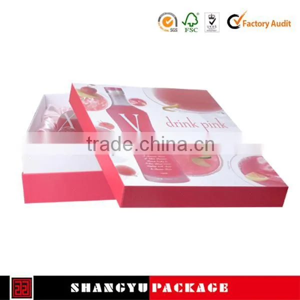 Grey Board Paper Custom Dimension of Carton Wine Box photo-2