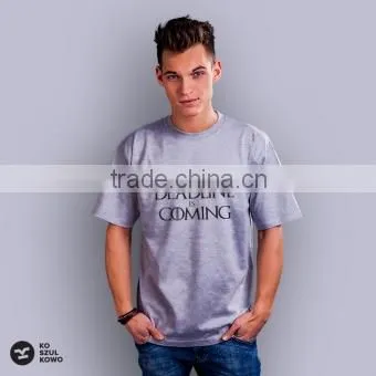 2016 Women Tee Shirt Men T-shirt Print Logo Slogan Screen Printing Transfer DTG OEM Service photo-3