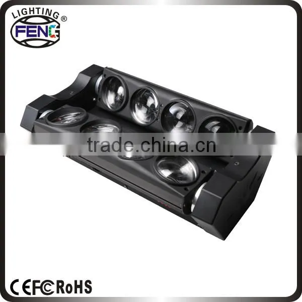 8 Bee Eye RGBW Crossed Light Effects Beam Wash Led Moving Head Spider Light photo-3