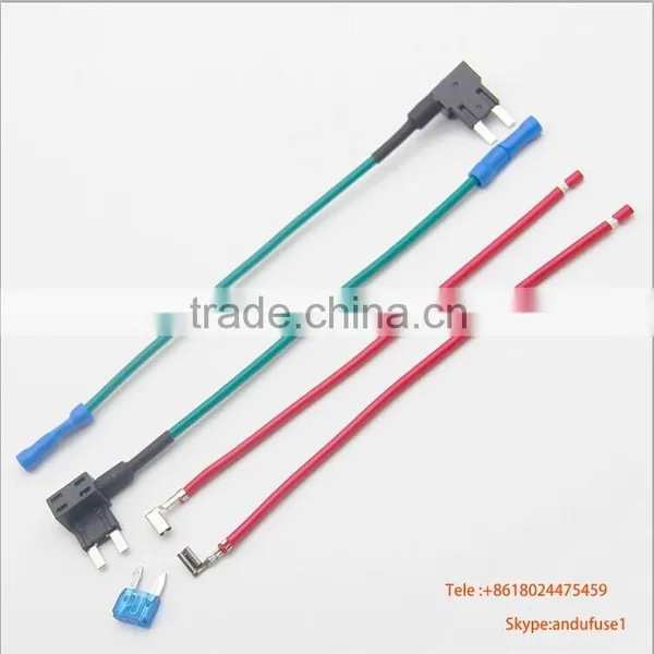 Medium ATM FUSE TAP ADD ON DUAL CIRCUIT ADAPTER AUTO CAR AUTO TERMINALS 20A FUSE/5 Sets 15A ATM Fuse Adapter Tap photo-6