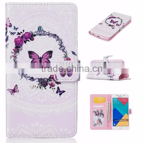 2016 for Samsung A3 Wallet Leather Case PU Case, 2016 for Galaxy A5 Credit Card Leather Case
