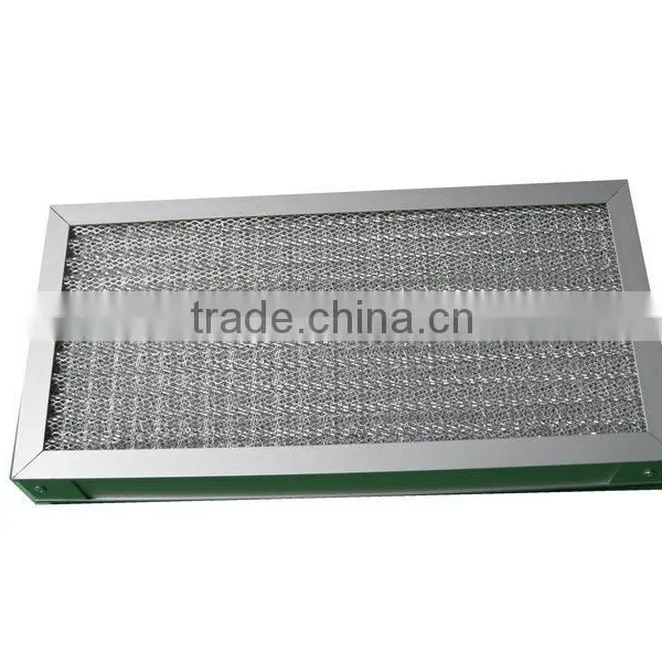 Washable Pleated Panel Metal Mesh Air Filter for Chimney Exhaust System photo-2