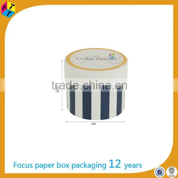 Cardboard Gift Round-shaped Paper Jewelry Box photo-2