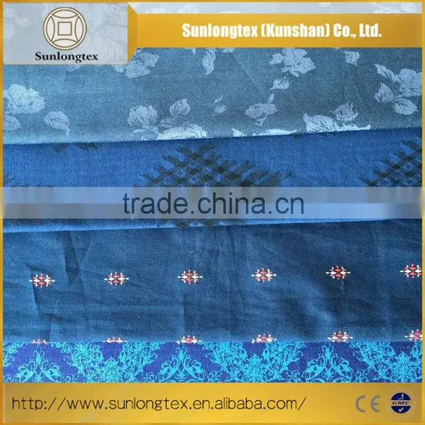 China Wholesale Custom Woven Cotton Fabric photo-2
