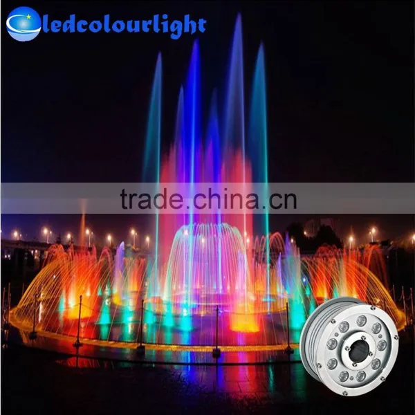 CE RoHS Approved Manual Address Setting Colorful DMX GBR Led Fountain Lights photo-6