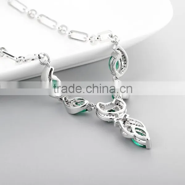 925 Sterling Silver Latest Design Beads Necklace Jewelry SNP027W photo-6