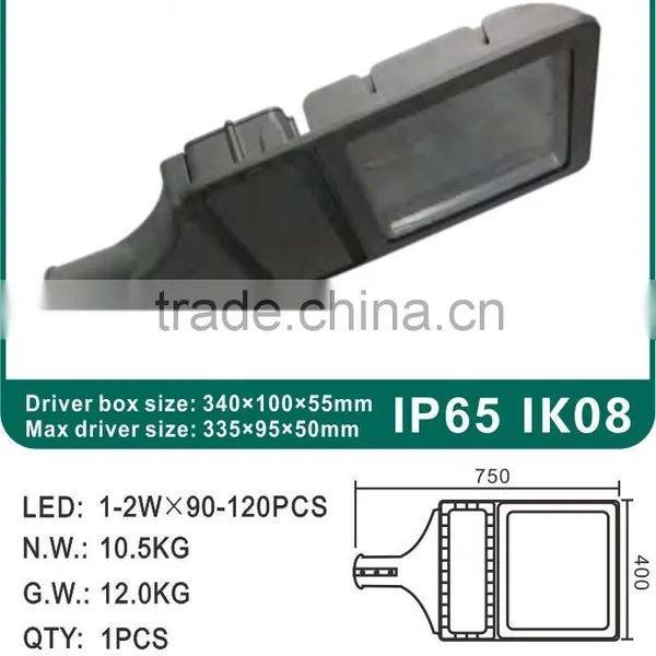 90W-240W Everlite Aluminum Alloy LED Street Light Casting/Housing
