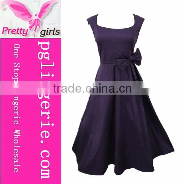 Hot Sale Laides Vintage Retro Dress For Women photo-4