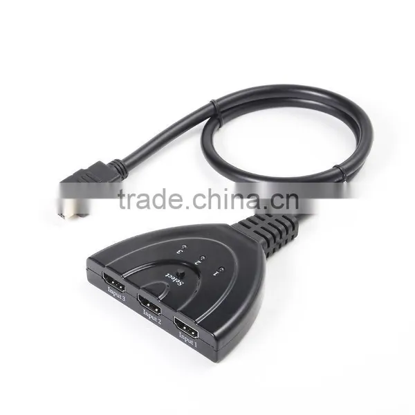 Good Quality Hdmi Splitter, Hdmi Splitter to Coaxial, 3 HD Input 1 Output for Various Devices photo-4