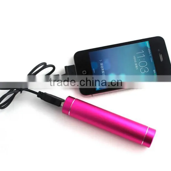 Free Sample OEM Cheap 2600mAh Mobile Power Bank, LED Torch Light Power Bank 2600mAh photo-4