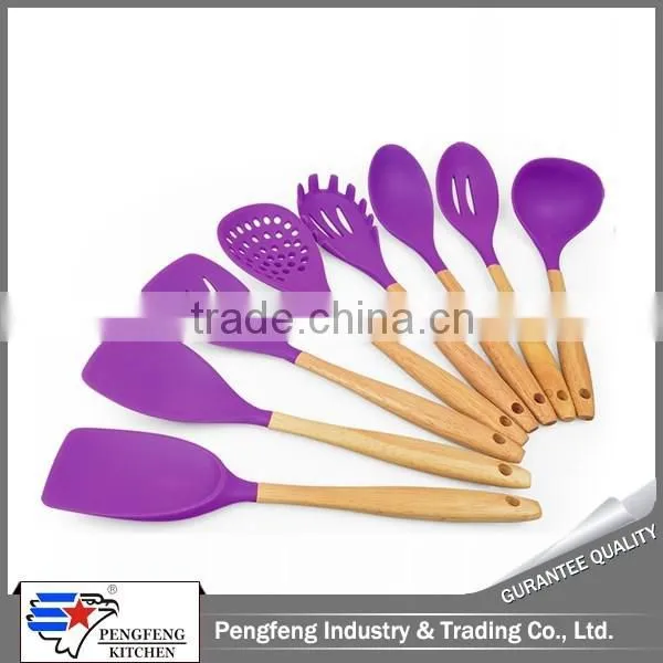 Colored Heat Resistant Silicone Kitchen Cooking Utensil photo-5