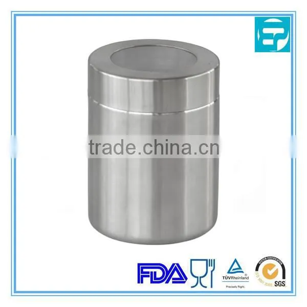 Kitchen Stainless Steel Coffee Storage Canister photo-5