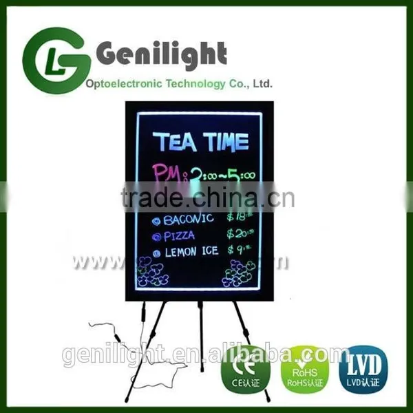 Animation Display Function Custom Acrylic Led Writing Board photo-5