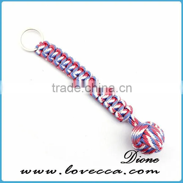 Paracord Keychain Monkey Fist Key Chain photo-4