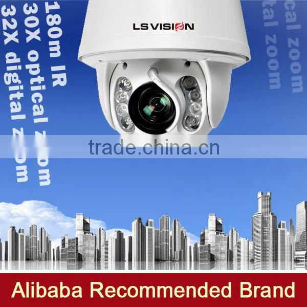 LS VISION 2mp 1080p Waterproof Auto-tracking With 120m Ptz Night Vision ip Ptz Camera photo-2