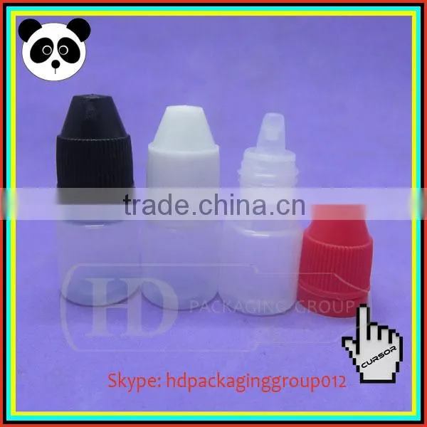 2ml Fashion LDPE Eliquid Bottle 3ml Empty Sample Bottle Plastic E-liquid Bottles Tamperproof Cap